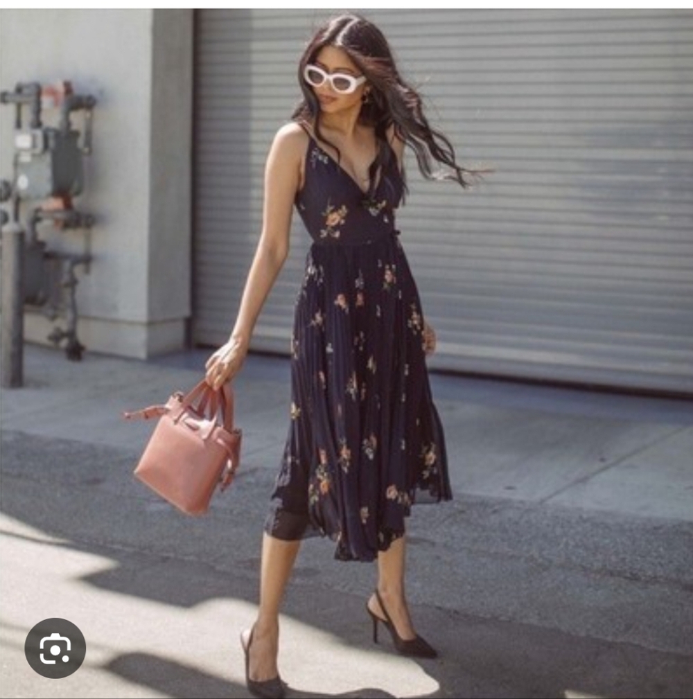 Wilfred Beaune  Floral Midi Dress